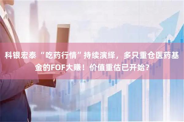 科银宏泰 “吃药行情”持续演绎，多只重仓医药基金的FOF大赚！价值重估已开始？