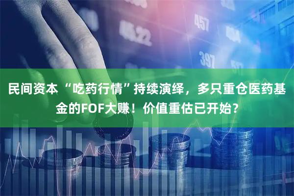 民间资本 “吃药行情”持续演绎，多只重仓医药基金的FOF大赚！价值重估已开始？